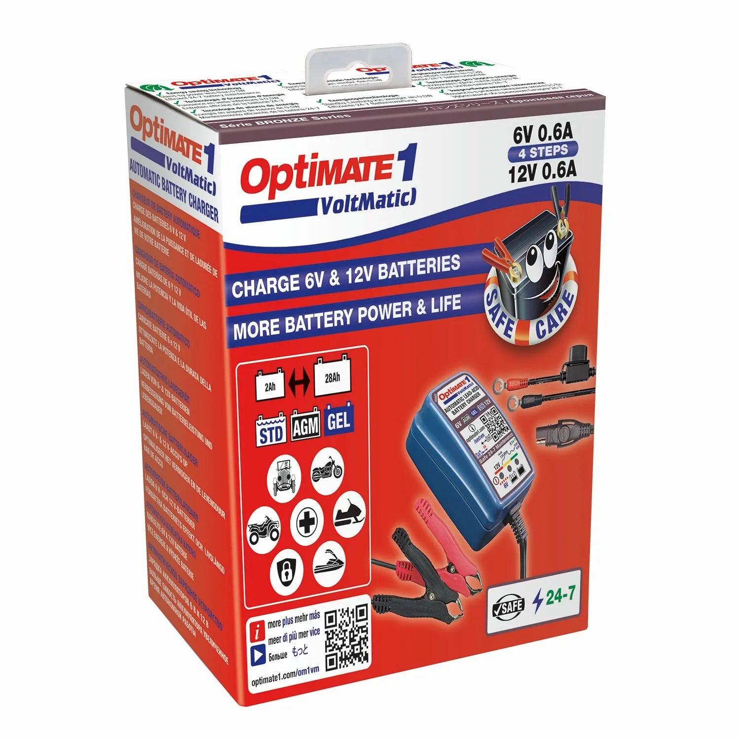 Tecmate Optimate 1: 6v/12v Battery Charger