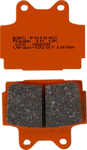 Ebc Fa104 Organic Brake Pads - Superior Stopping Power - Front & Rear