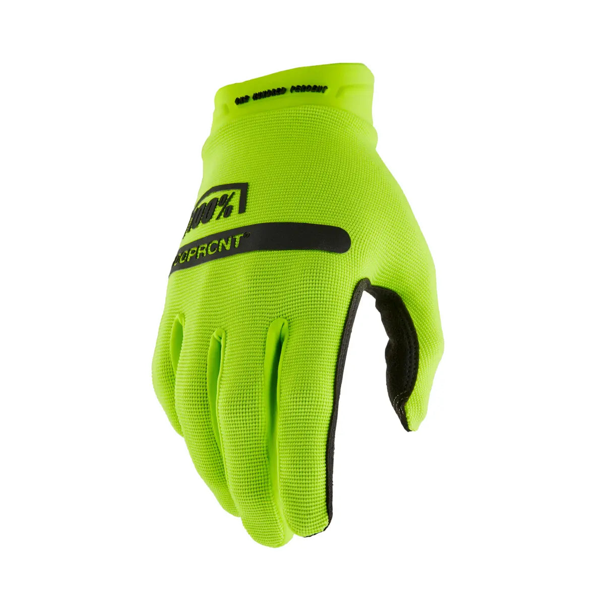 100% Ridecamp Gloves Fluo Yellow