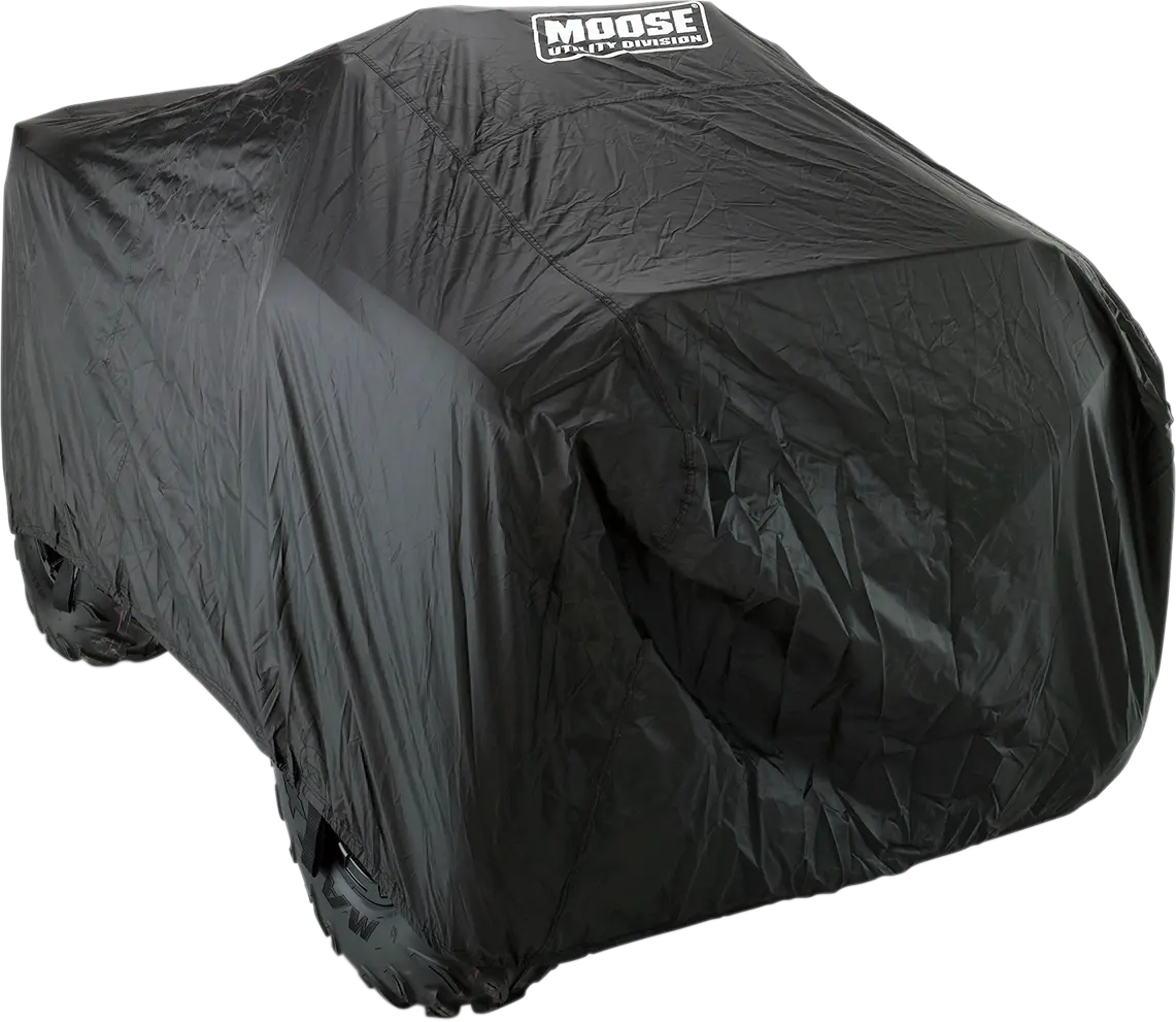 Moose Offroad Dura Atv Cover Full Black Polyester