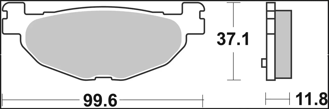 Brembo Xs Sintered Brake Pads For Maxiscooters