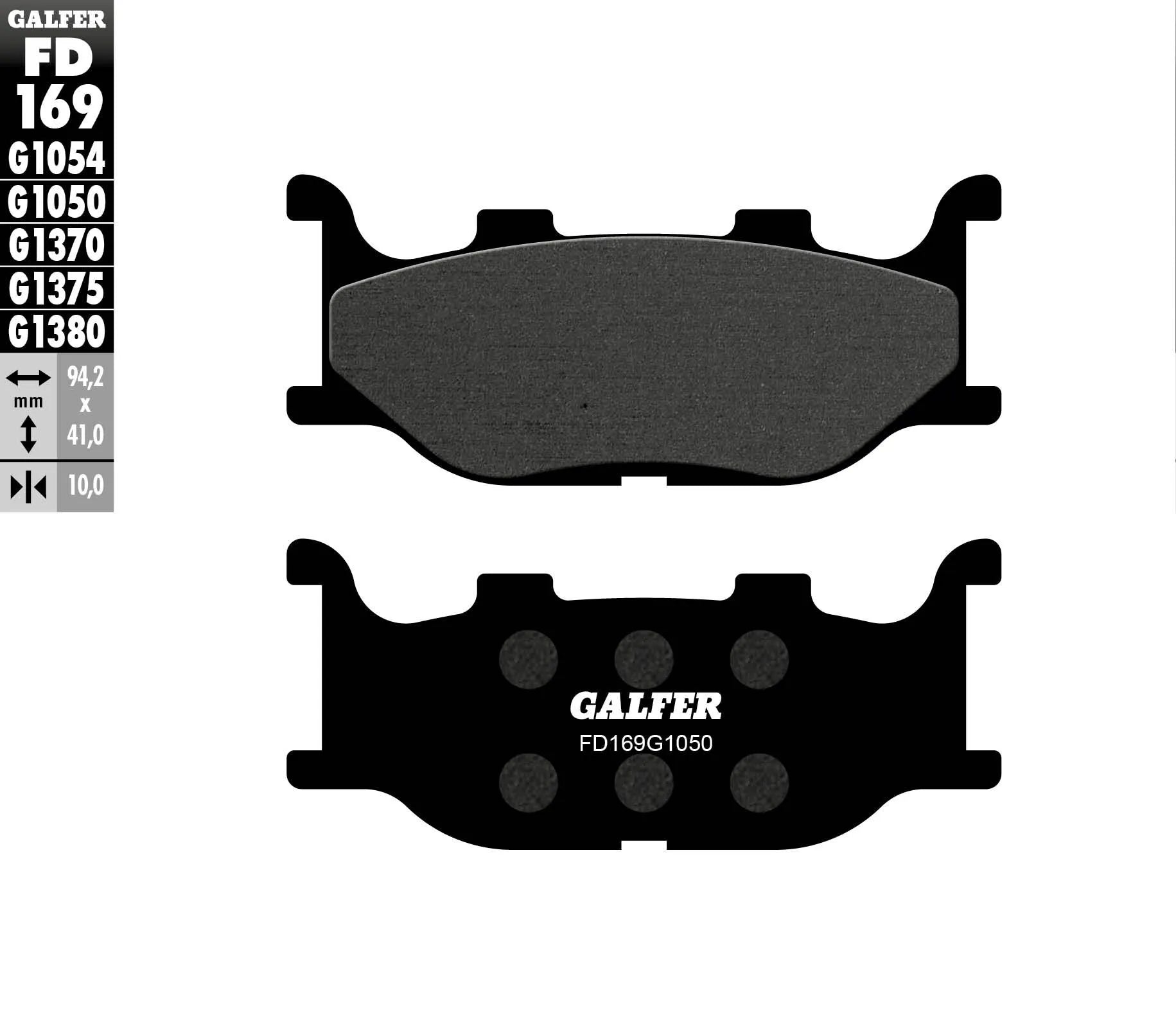 Galfer Organic Brake Pad Set