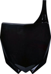 Polisport Front Number Plate - Black