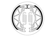 Sbs Street Brake Shoes For Scooters - Rear