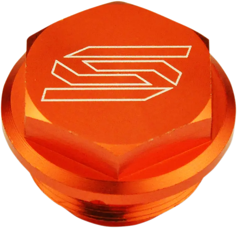 Scar Brake Reservoir Cover - Orange Aluminum