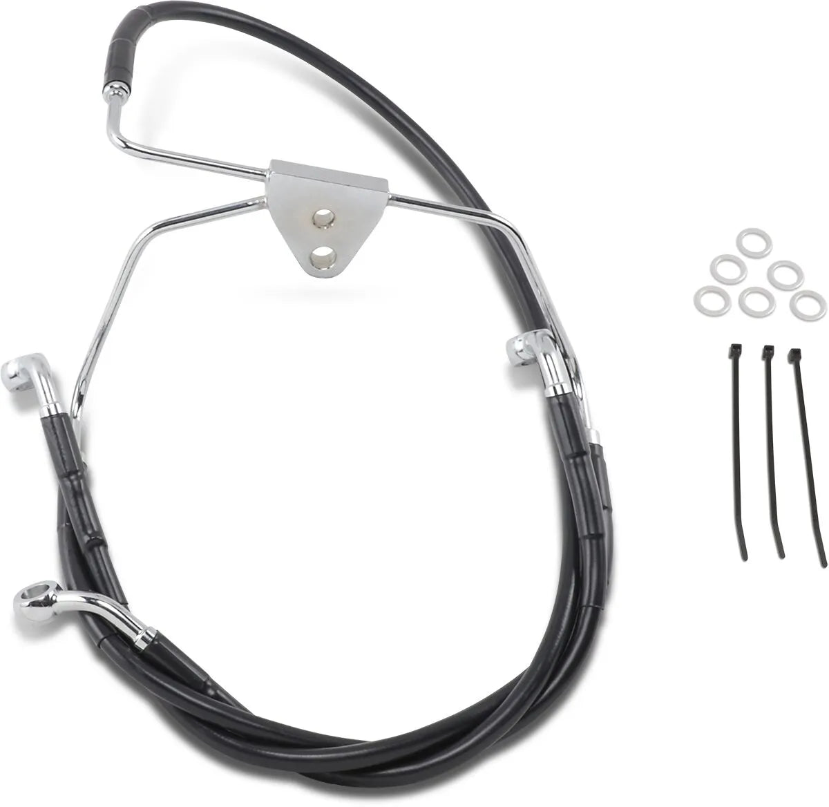 Drag Specialties Stainless Steel Brake Line Kit