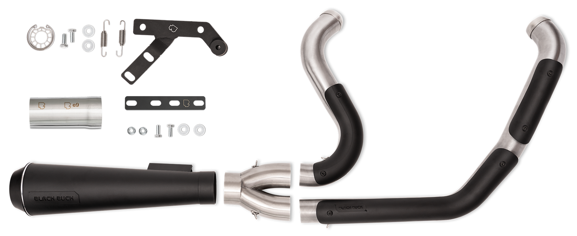 Black Duck 2-INTO-1 for Milwaukee Eight Softail – Exhaust
