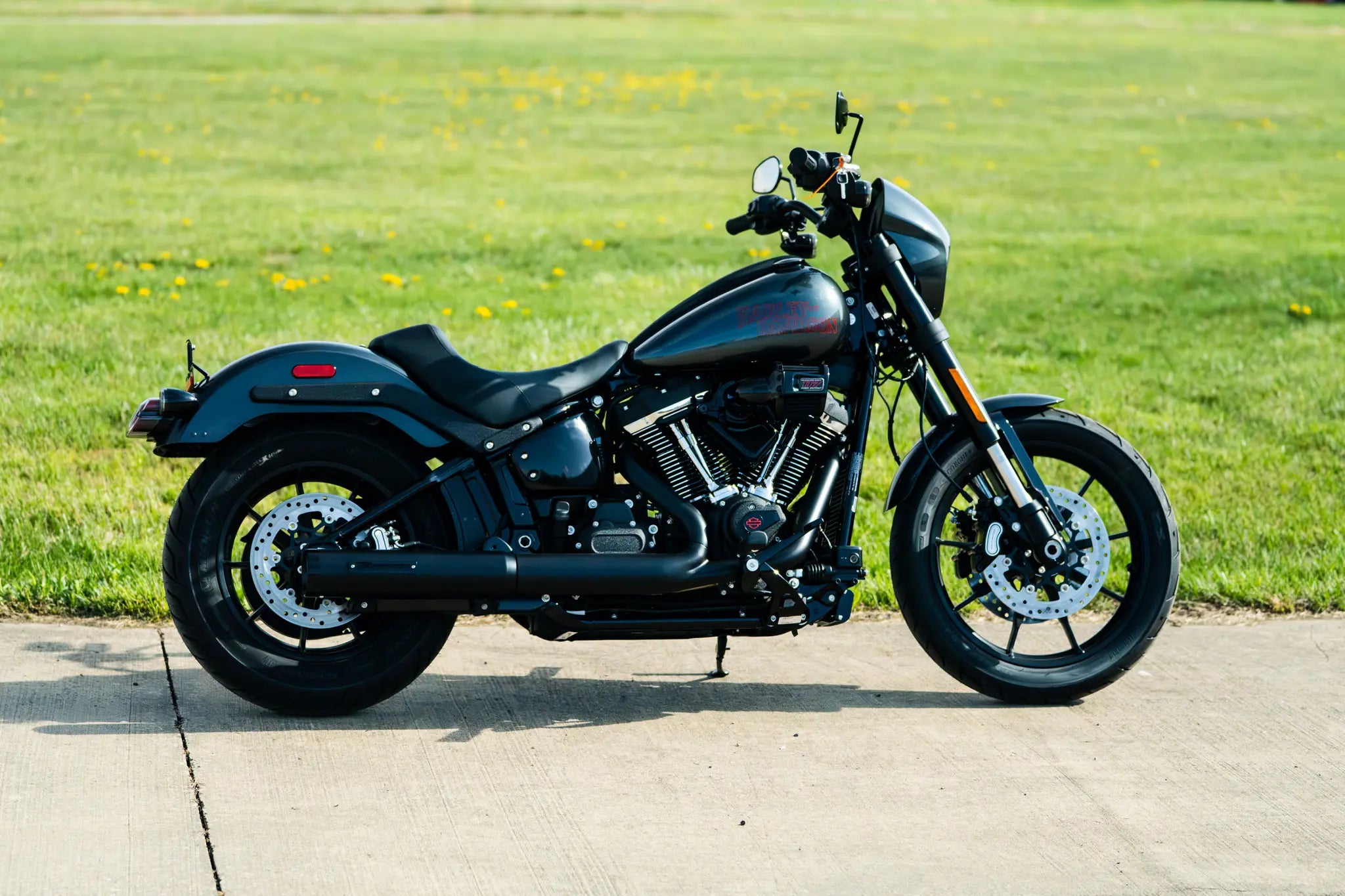 Rinehart Racing 4" Hp40 Slip-On Avgassystem För Softails