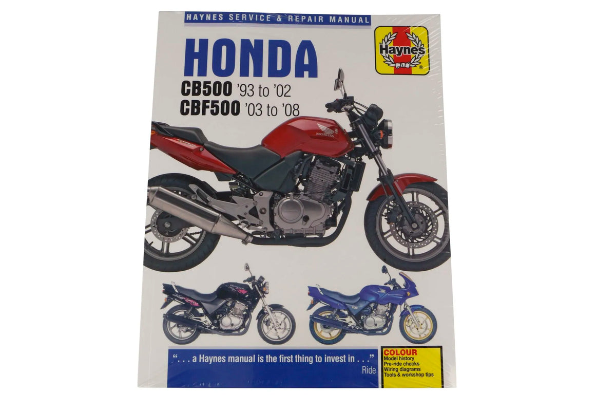 Haynes Service Manual for Honda CB500 93-08