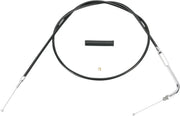 DRAG SPECIALTIES Black Vinyl Throttle Cable for Mikuni Carbs