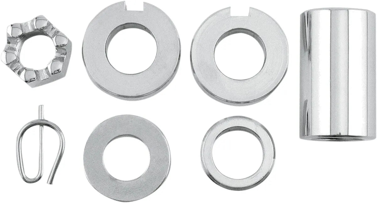 Colony Rear Axle Spacer Nut Kit for Harley Davidson Softail