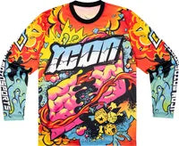 Icon Scatterbrain Jersey - Black/Blue/Green/Pink/Yellow/White/Orange