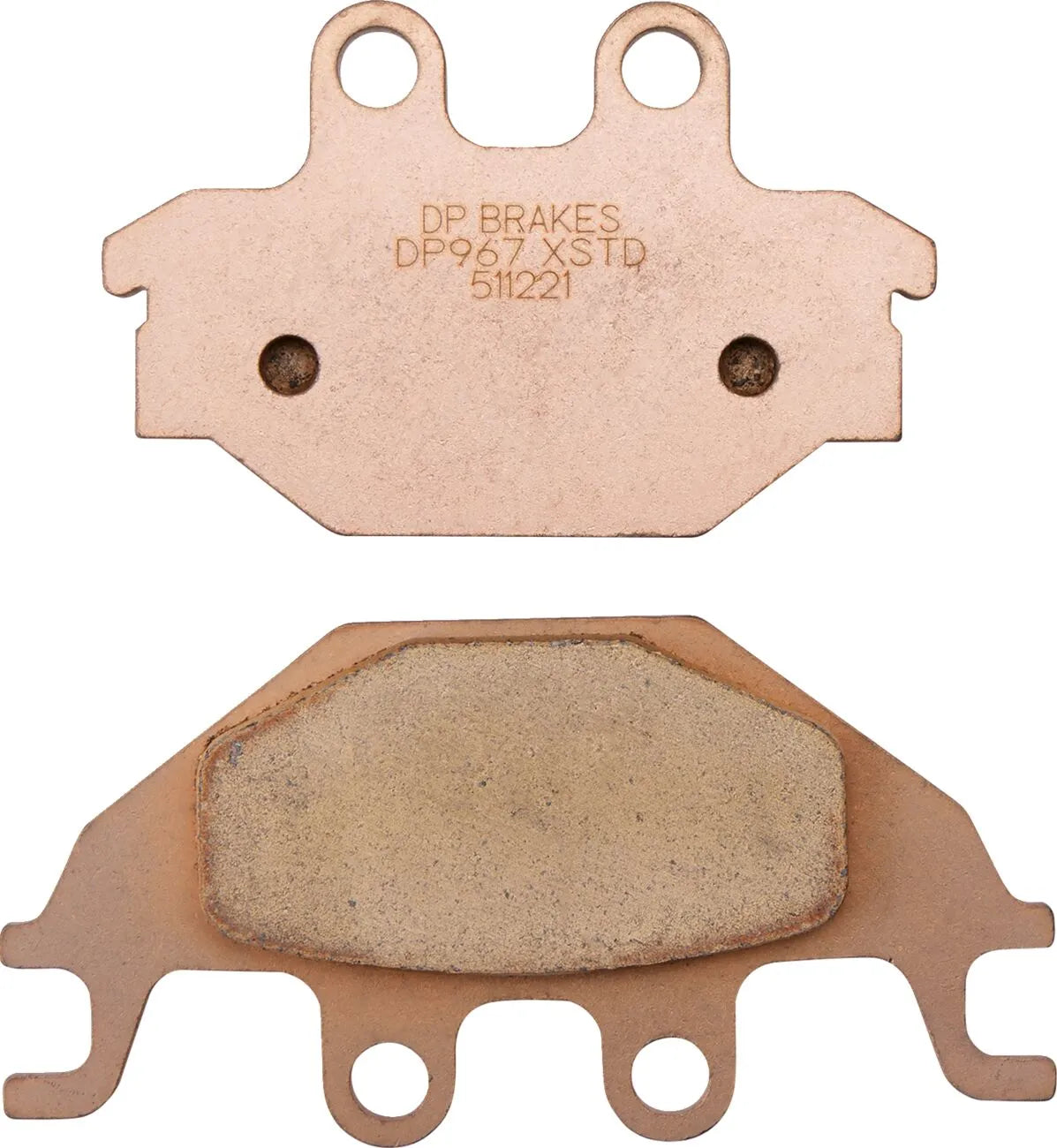 Dp Brakes Atv/utv Sintered Metal Brake Pads - Front & Rear