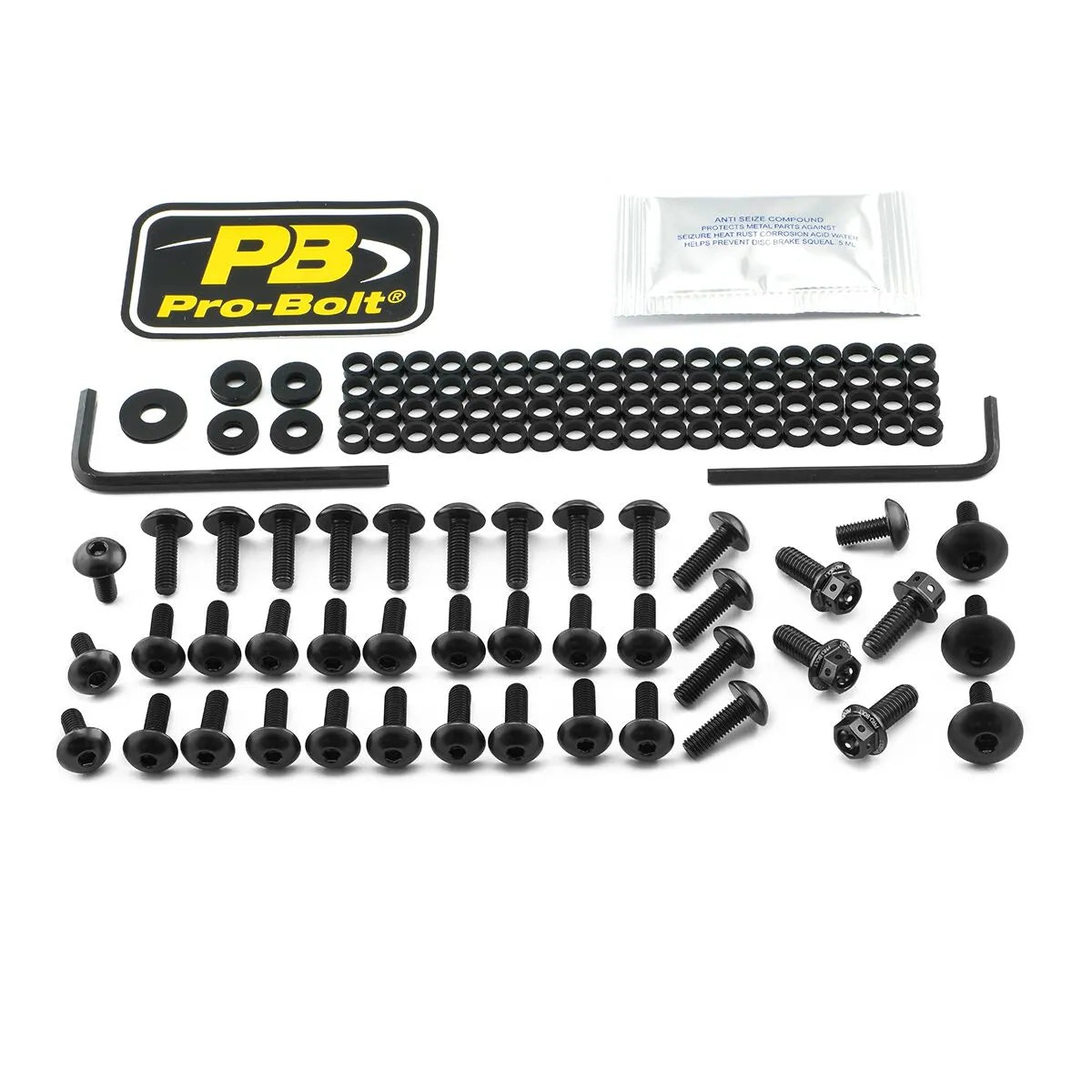 Pro Bolt Aluminium Fairing Bolt Kit For Ducati