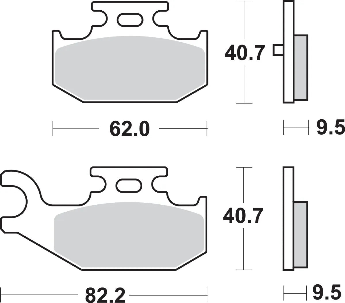 Sbs Si Offroad Sintered Brake Pads - Bak