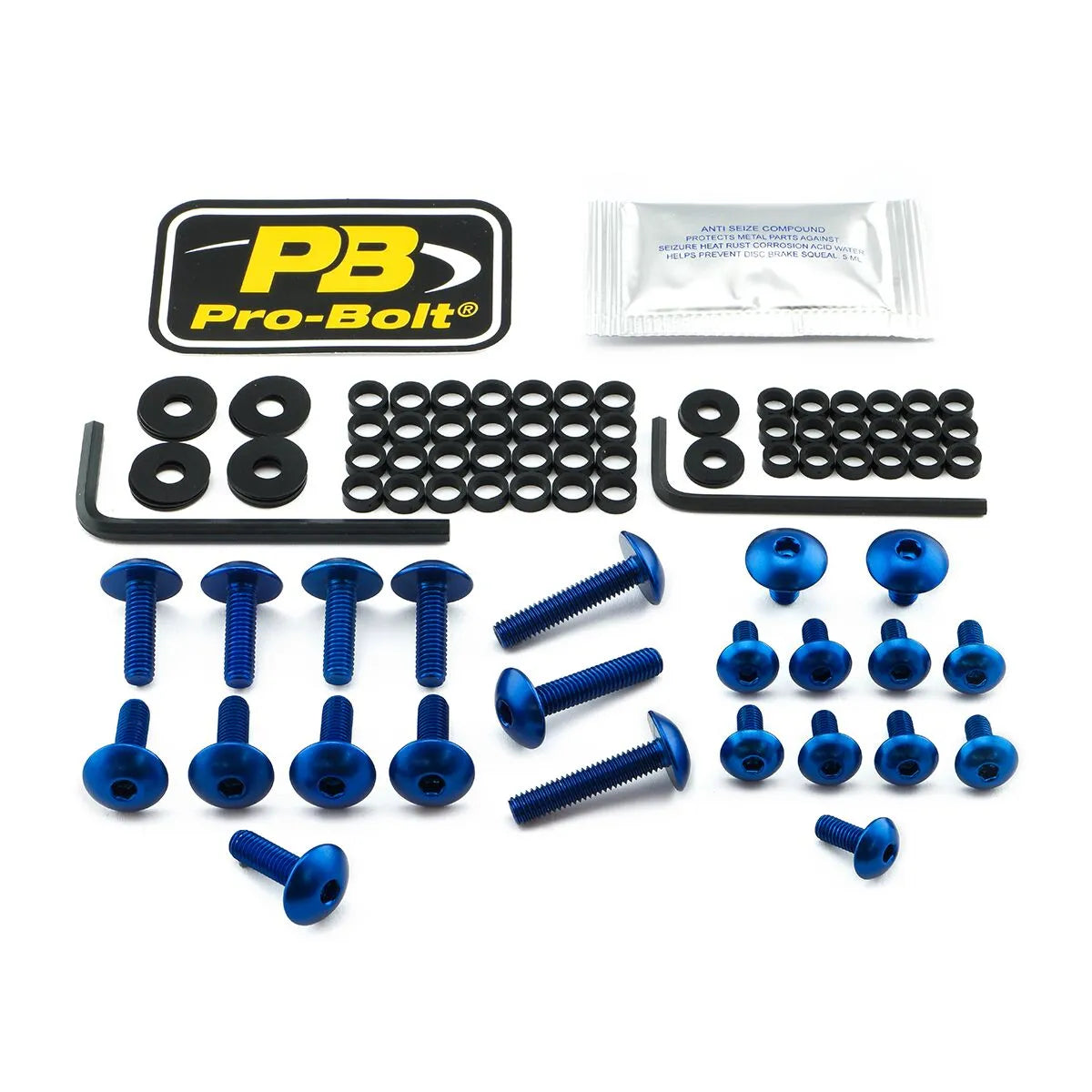 Pro Bolt Aluminium Fairing Bolt Kit For Yamaha