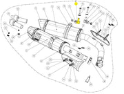 Akrapovic Distanshylsa