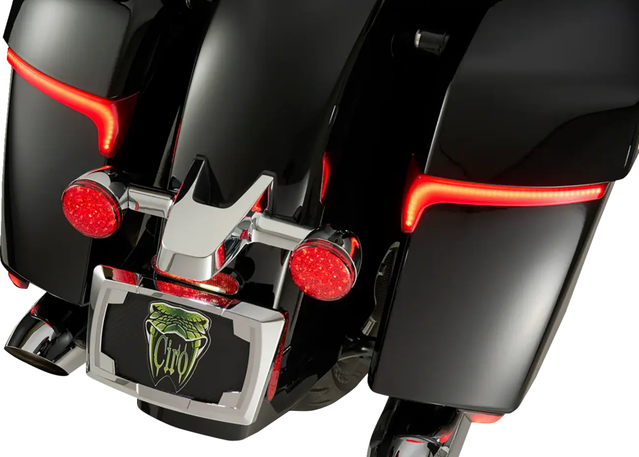 Ciro Rydeculture™ Indian Motorcycle Saddlebag Lights