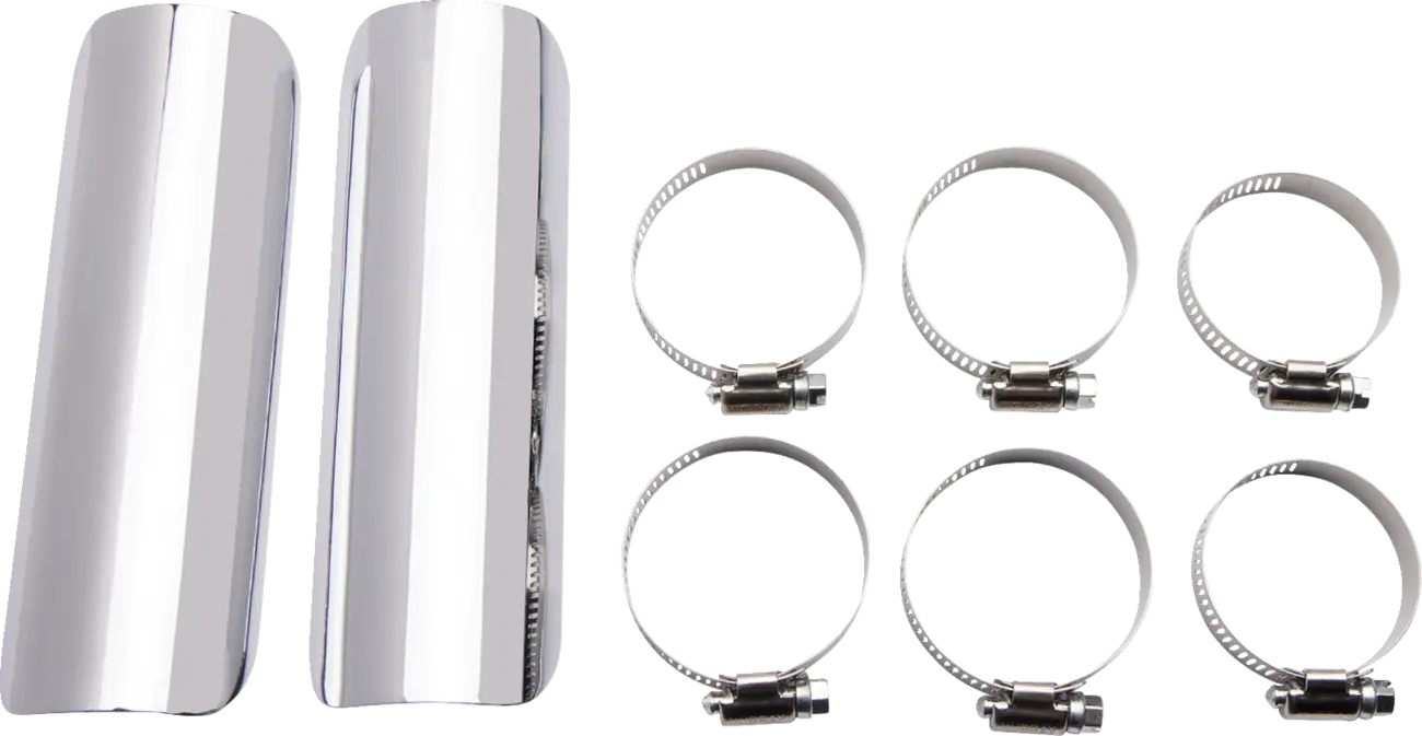 Cobra Drag Pipes Avgasrör Krom 2-into-2