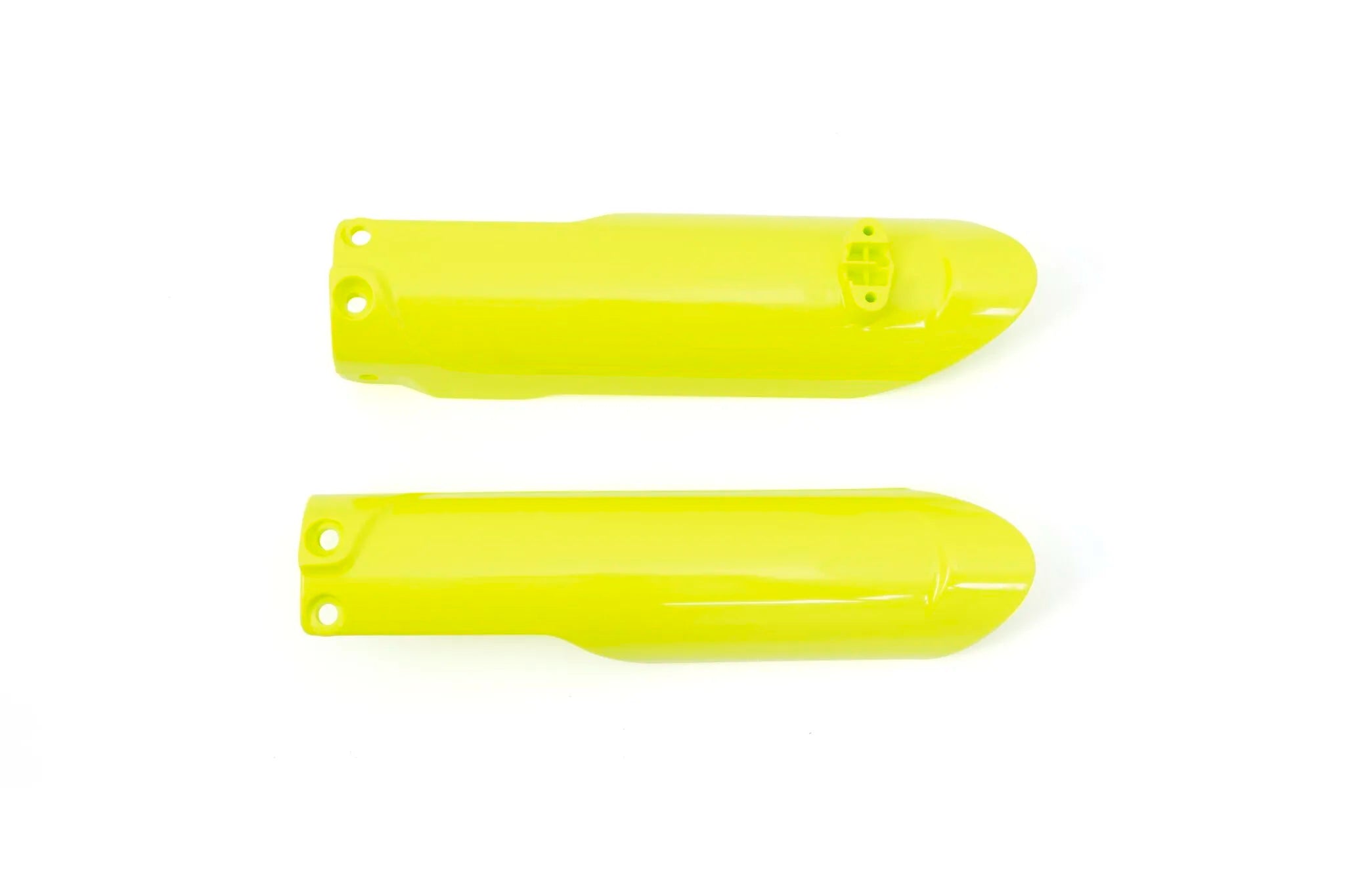 UFO Yellow Fork Tube Protectors