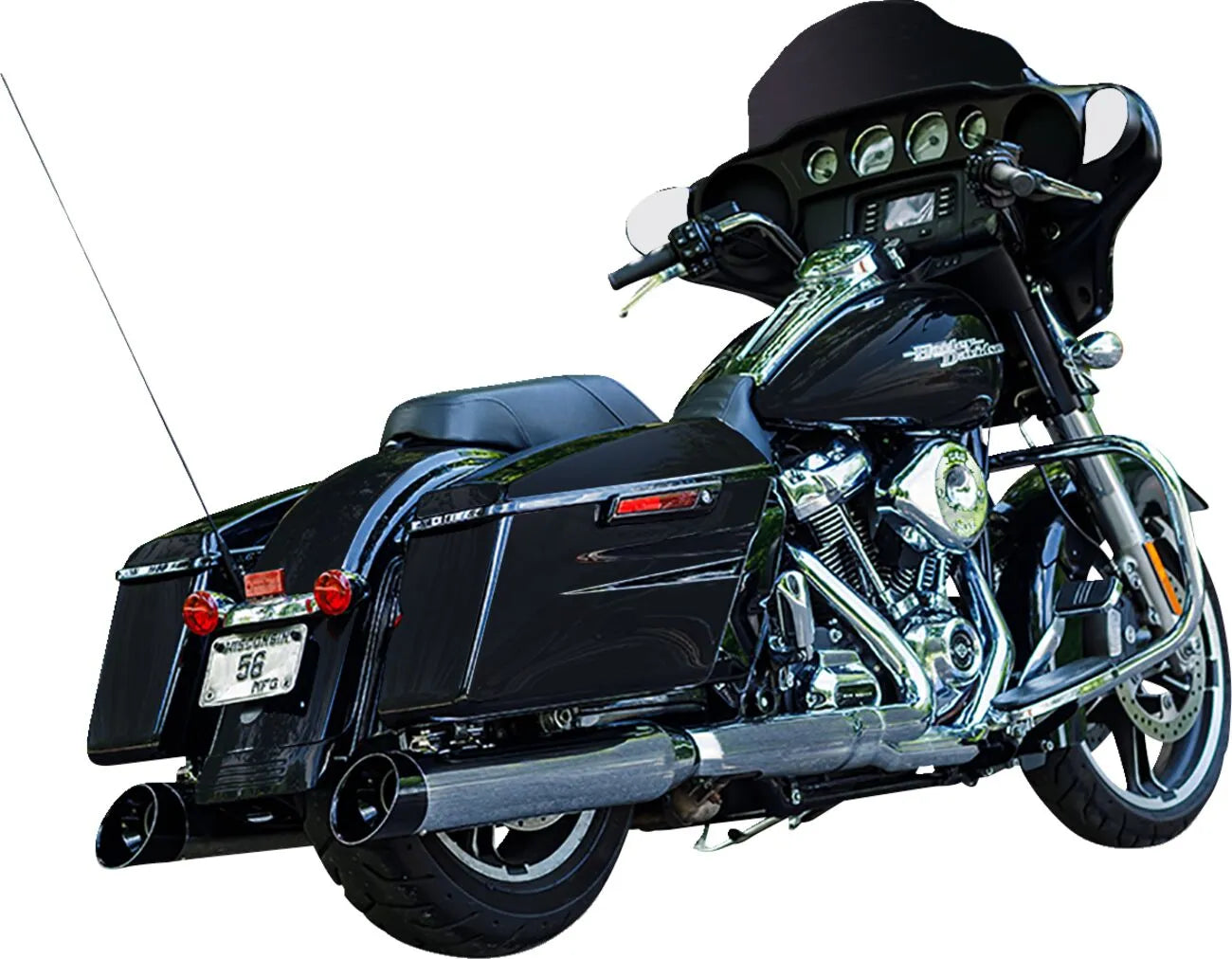 S&S Cycle MK45 Cutlass Performance Avgassystem