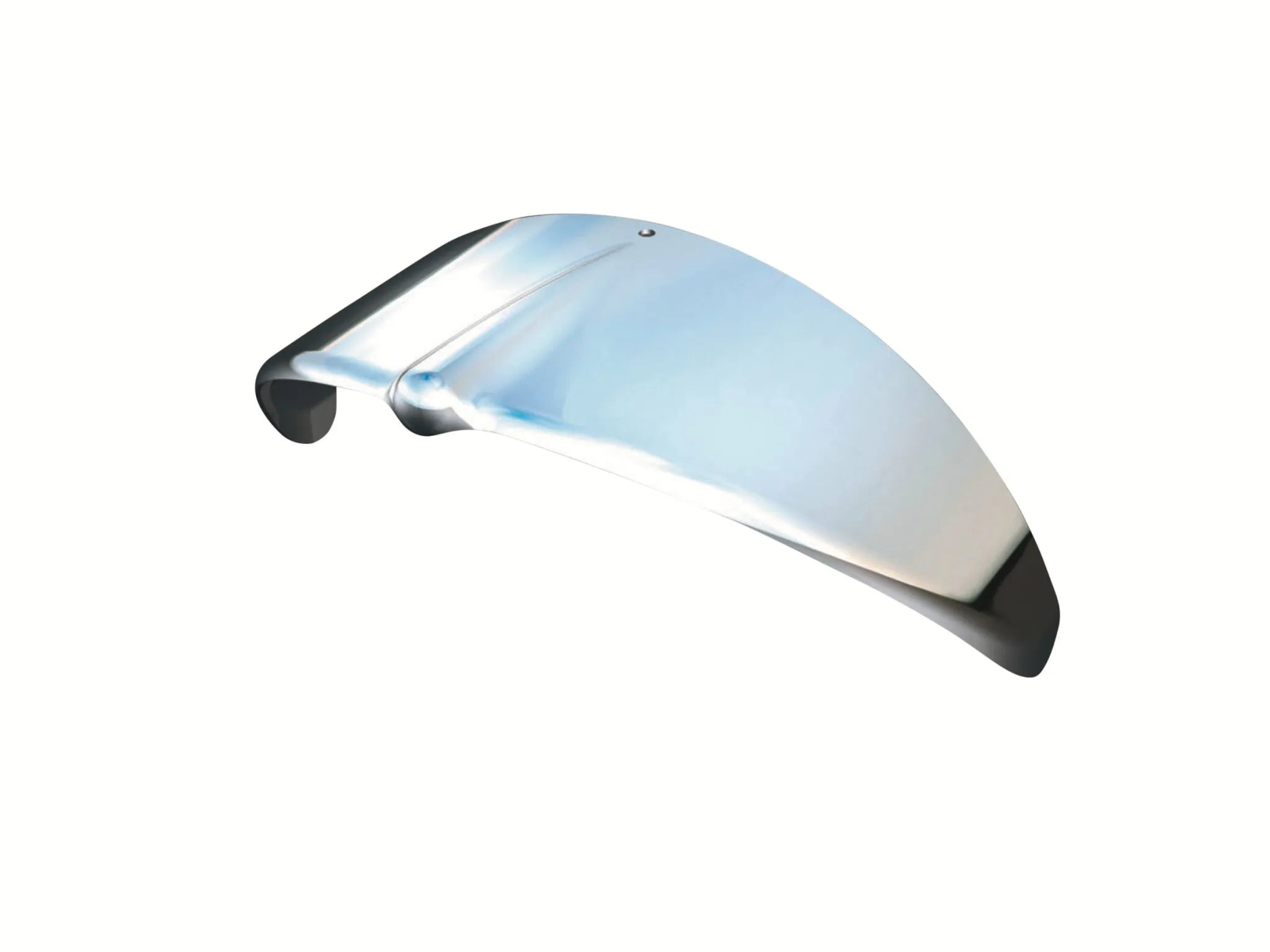 Kuryakyn Headlight Visor - Chrome, 7 Inch