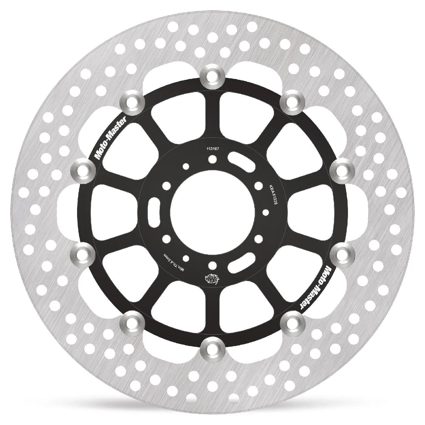 Moto-master Halo Series Floating Brake Rotor 296mm - Front