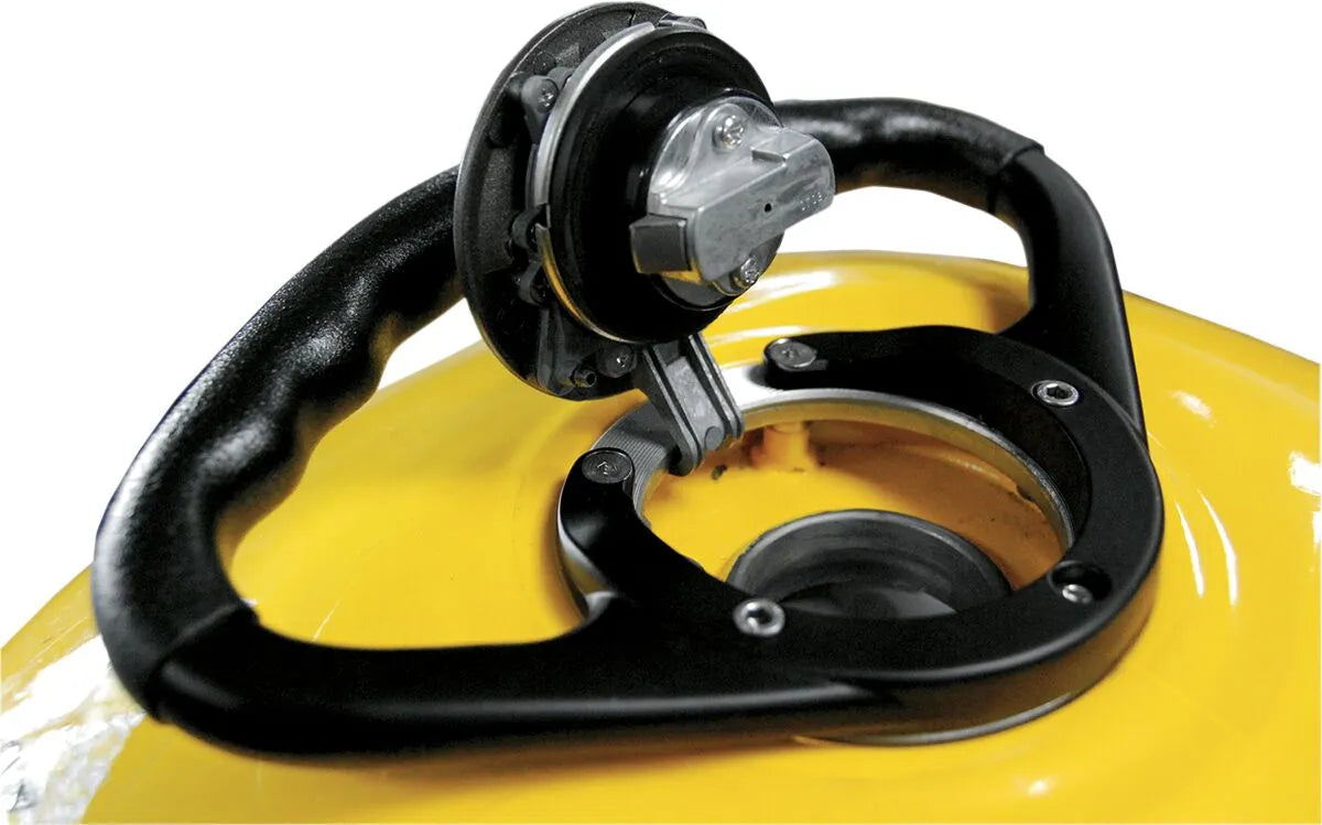 Psr 2-up Passenger Bar - Black Aluminum Grab Handle