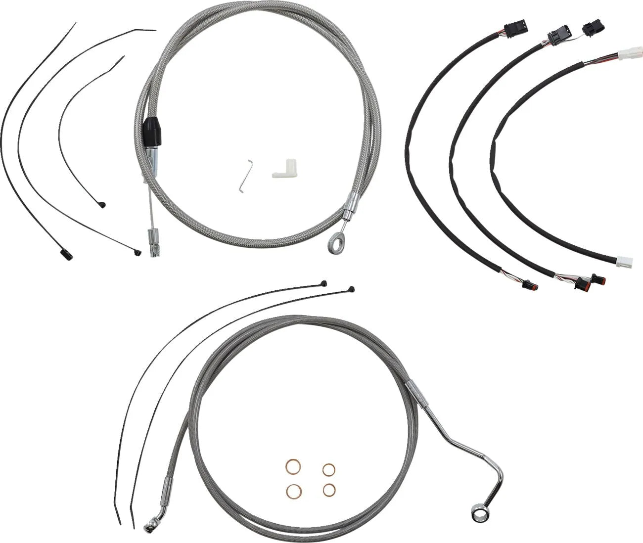 Magnum Shielding XR Handlebar Installation Kit for Ape Hangers