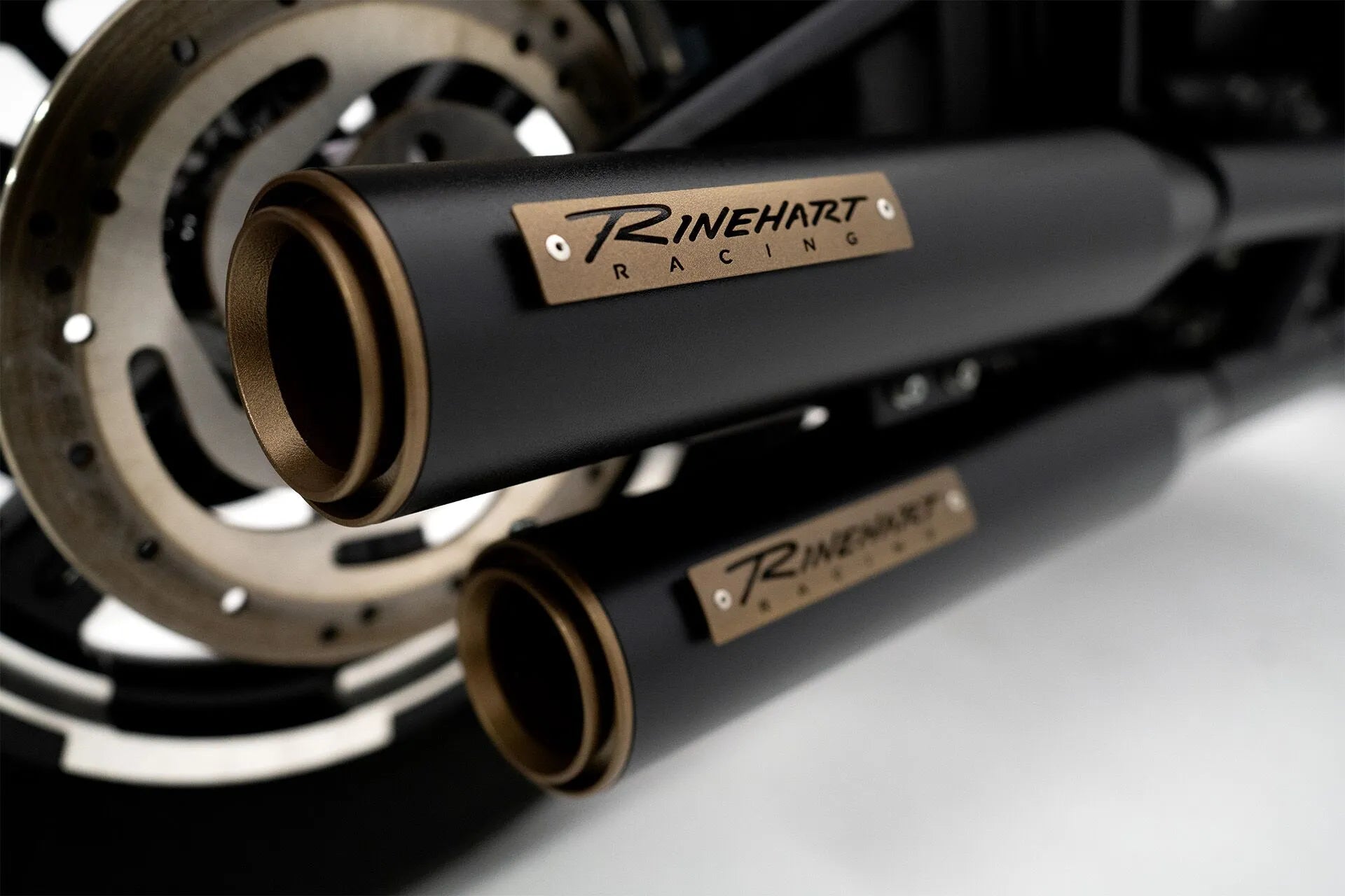 Rinehart Racing Hp35 Slip-on Mufflers For Harley-davidson