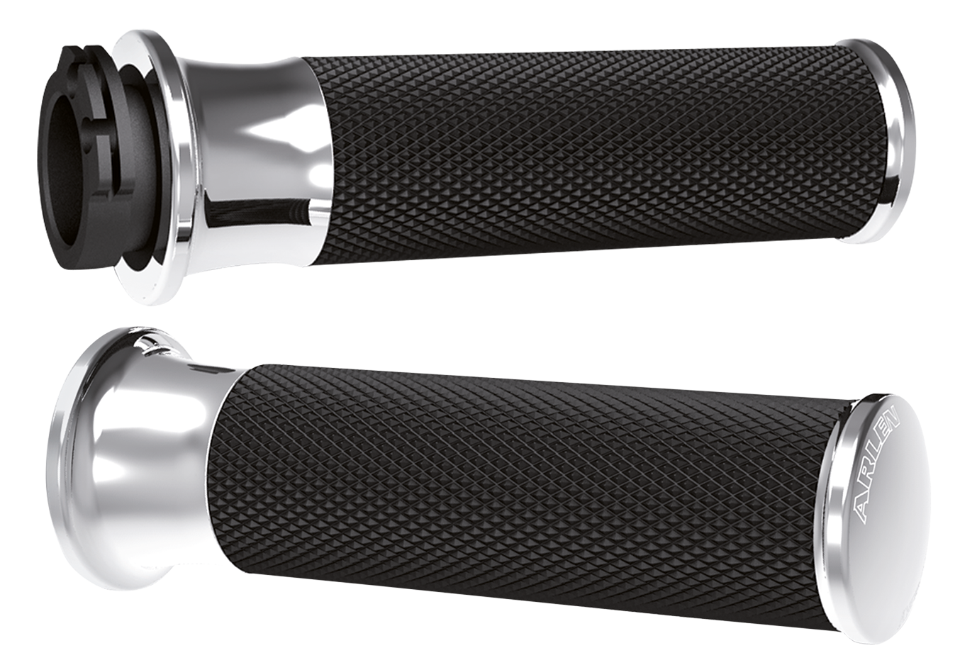 Arlen Ness Fusion Billet Look Handlebar Grips