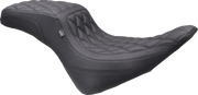 2-Up Mustang Squareback Seat - For Harley Davidson
