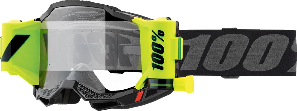 100% Accuri 2 Forecast Roll-Off Goggle Black Clear