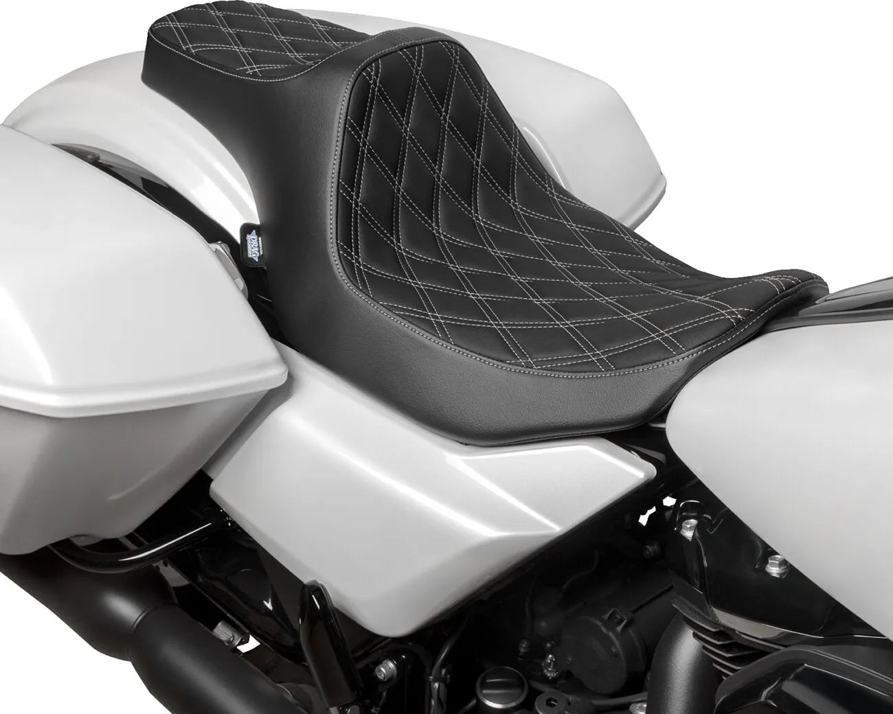 Drag Specialties Predator Iii Seat - For Harley Davidson