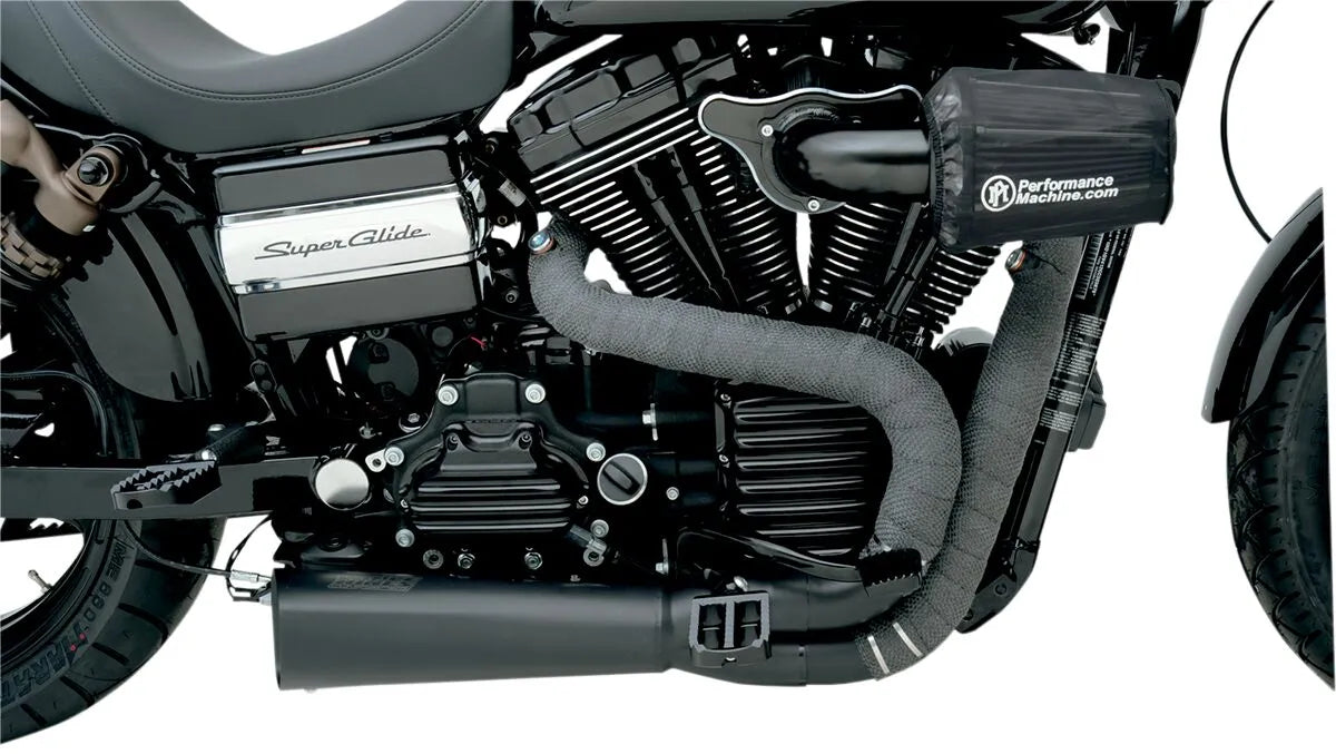Drag Specialties Avgasrör Värmeskydd Kit