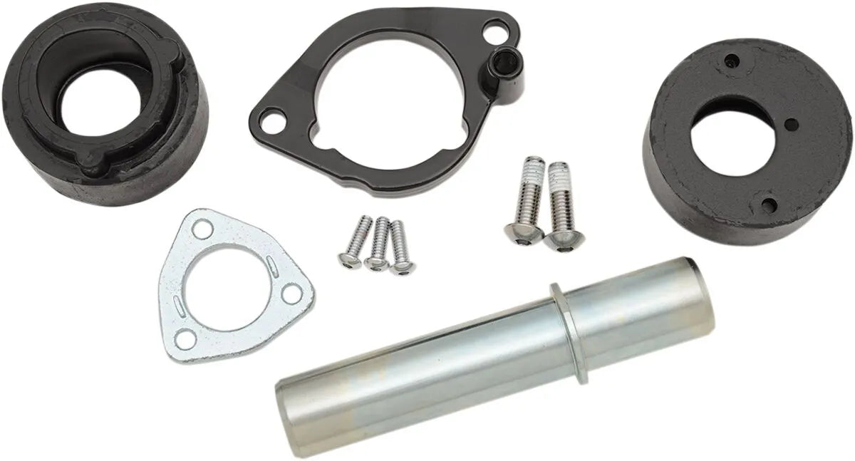 Drag Specialties Rear Isolator Mount Kit Black for Harley