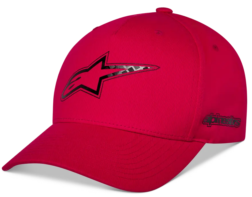 Alpinestars Carbon Fiber Curved Bill Snapback Hat