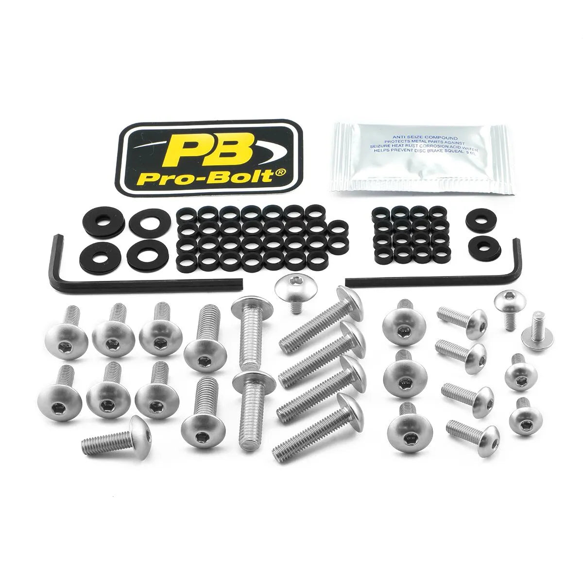 Pro Bolt Aluminium Fairing Bolt Kit For Yamaha