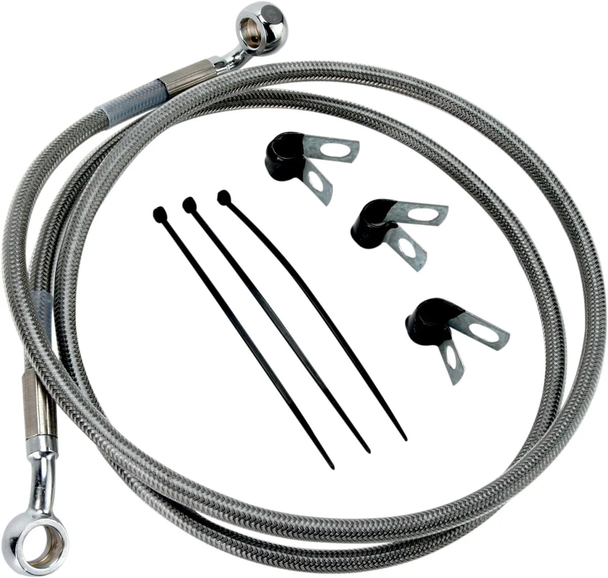 Drag Specialties Förlängd Bromsslang Kit 46.25"