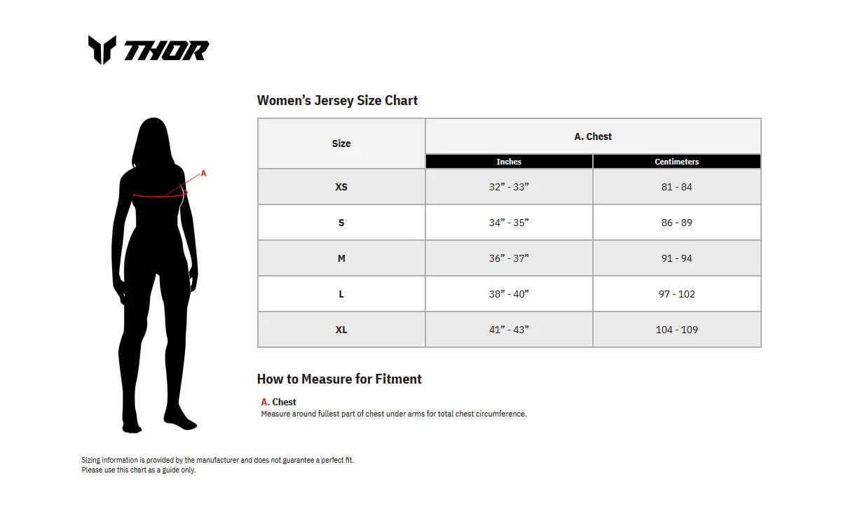 Thor Women's Prime Blaze Jersey - Black/Mint