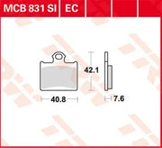 Trw Ec Series Keramiska Bromsbelägg