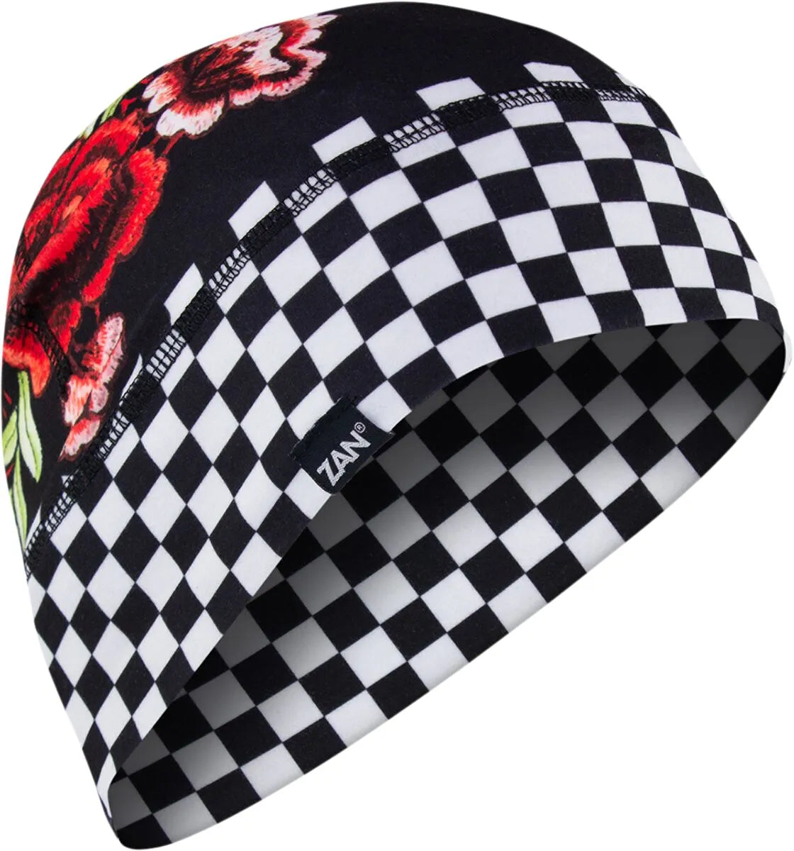 Zan Headgear SportFlex Beanie Check Floral