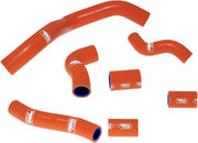 Samco Sport Radiator Hose Kit - Orange Silicone