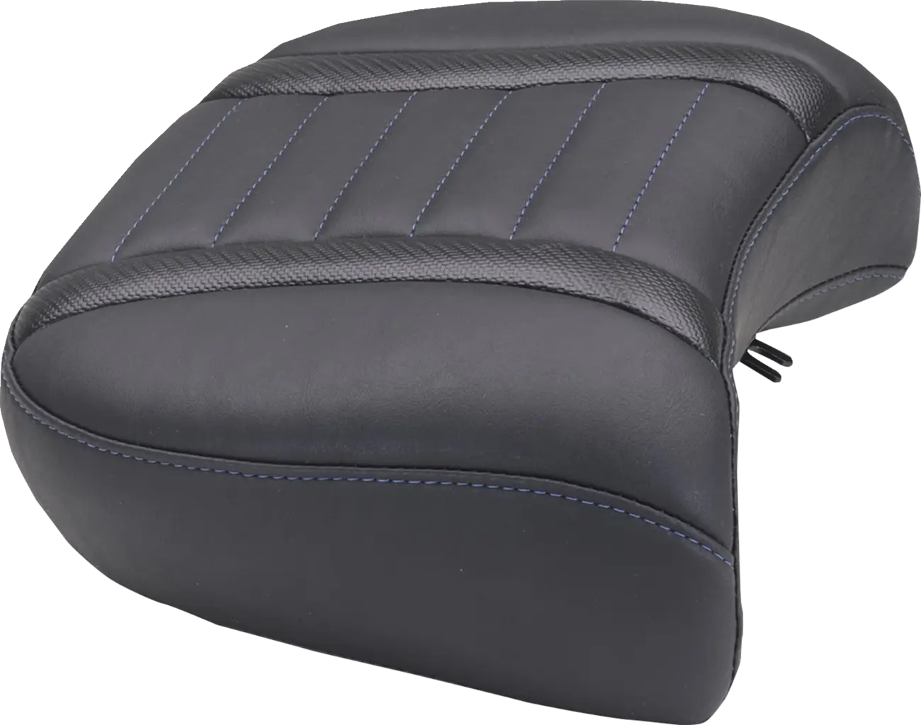 Rear Mustang Wide Deluxe Touring Passenger Seat - For Harley Davidson