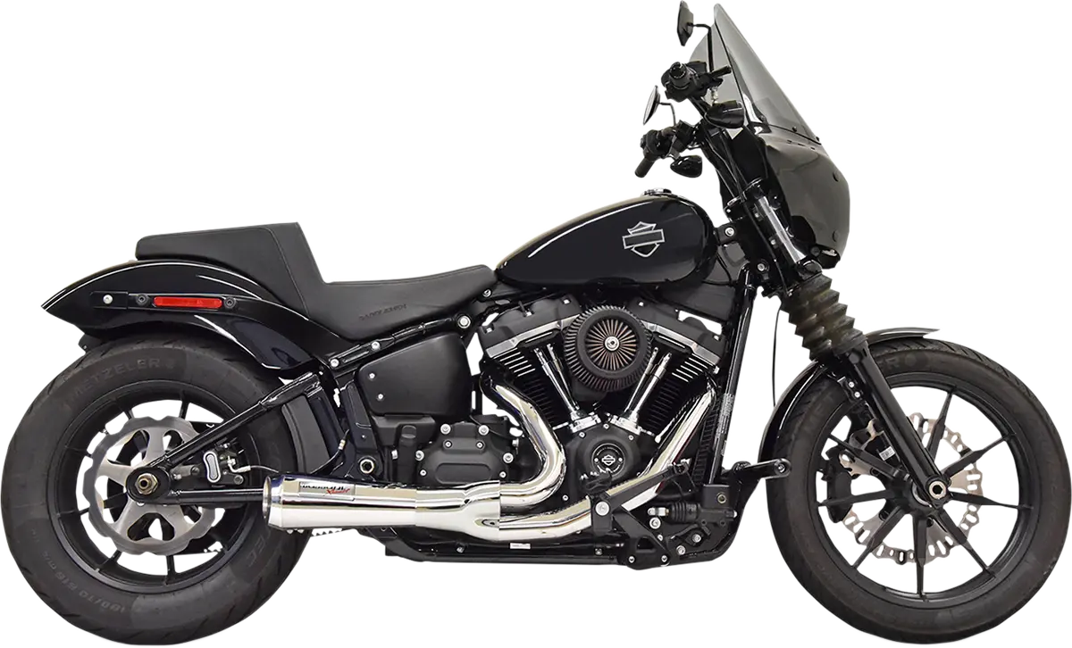Bassani Xhaust Ripper 2-i-1 Avgassystem för Softail