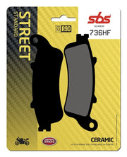 Sbs Hf Street Ceramic Organic Brake Pads - Rear