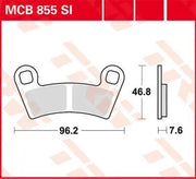 Trw Si Series Sintered Off-road Bromsbelägg - Fram & Bak