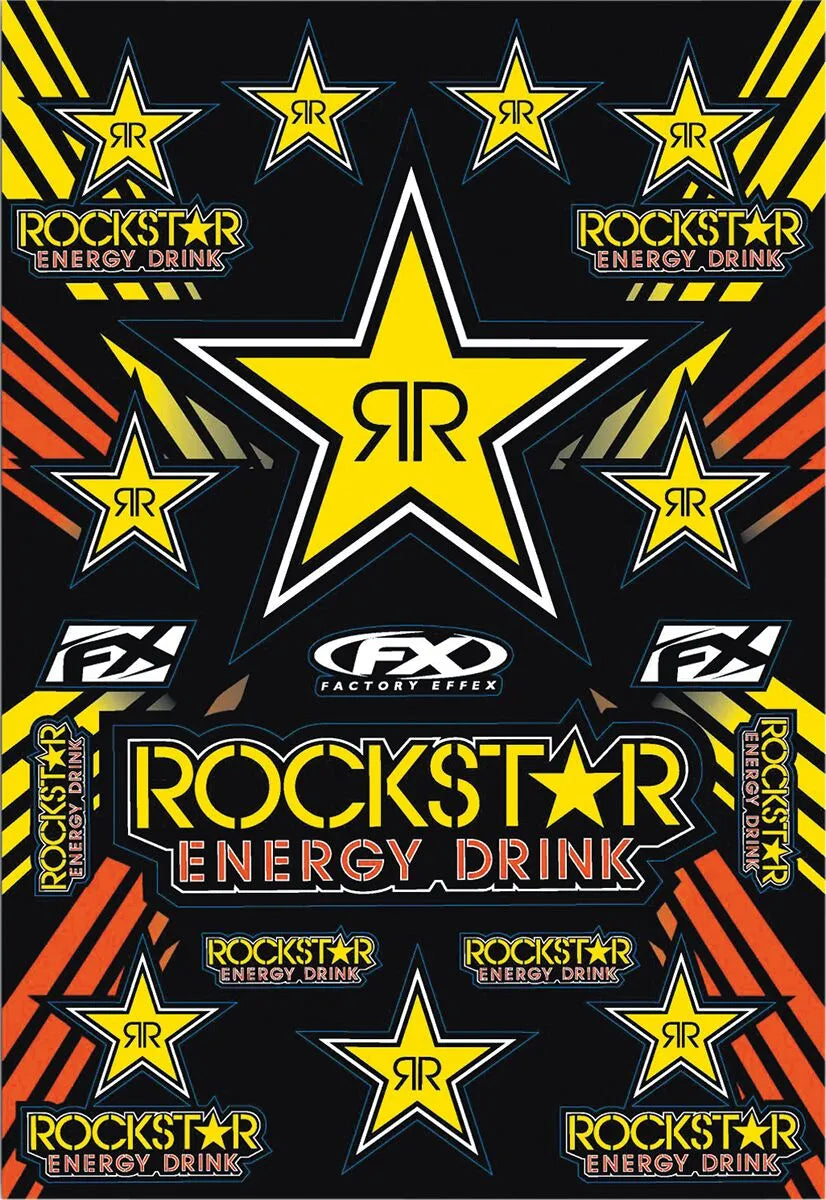 Factory Effex Rockstar Decal Sheet