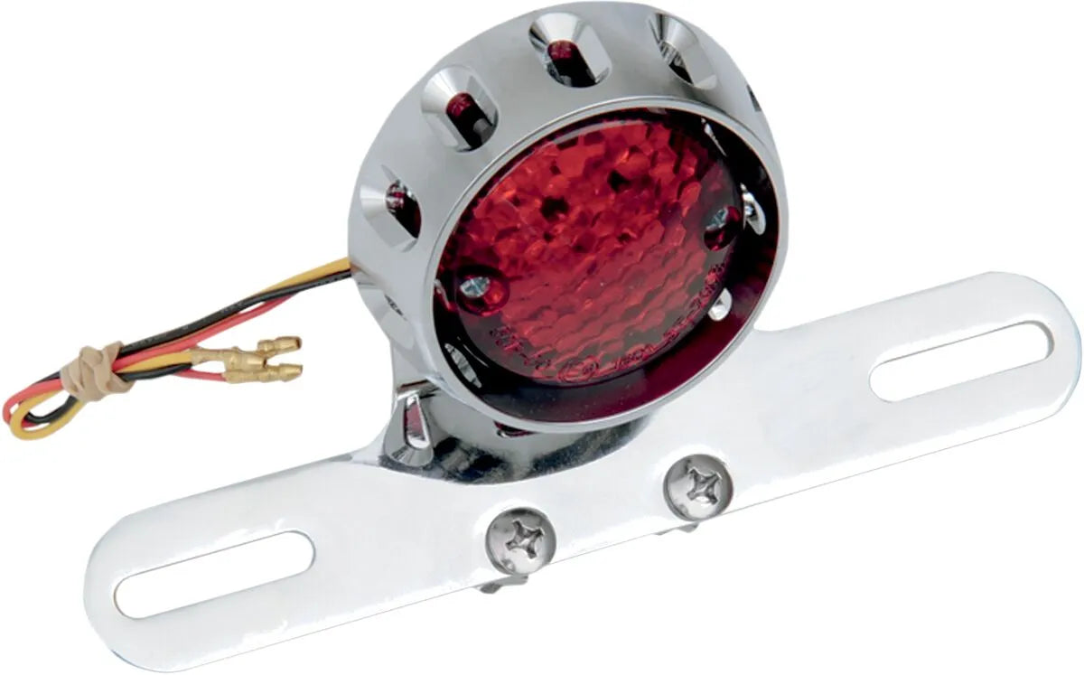 Drag Specialties Bobber Led Taillight And License Plate Mount