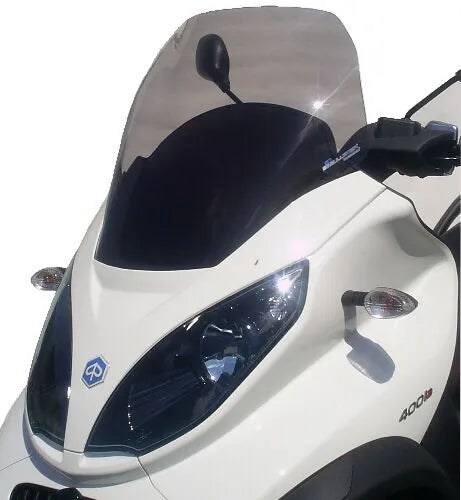 Bullster Windshield - Black Smoke, 24.5 Inch Height